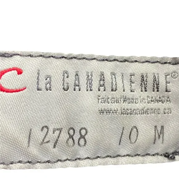 Kitten Heel Boots Vintage La Canadienne Women's Black Suede Square Toe sz 10 M - Picture 9 of 16